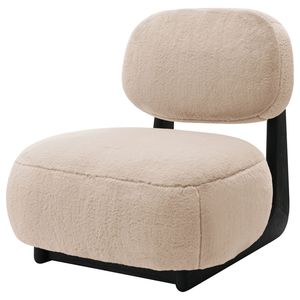 Phia Camel <b>Upholstered</b> Armless Accent <b>Chair</b> for Living Room - Product Image 3