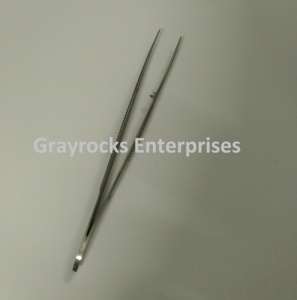 Fórceps de disección, fórceps quirúrgicos rectos de acero inoxidable, fórceps de disección de primeros auxilios para laboratorio quirúrgico médico - Product Image 3