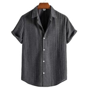 Nouveauté 2026 – T-shirts décontractés d'été 100 % coton pour hommes, respirants, coupe ample et motifs unis, personnalisables OEM/ODM – Vente en gros - Product Image 6