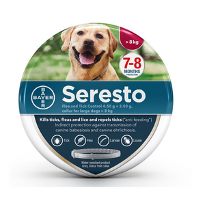 Collar Antipulgas <span class=keywords><strong>Seresto</strong></span> de Fácil Colocación para Perros y Gatos, Entrega Rápida - Product Image 1
