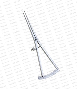 Calibrador Ocular Castroviejo de 180 mm de Largo – Regla de Medición Reutilizable para Cirugía Maxilofacial y Plástica de Vaslcare - Product Image 1