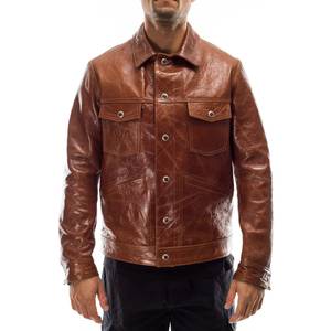 Custom Made Genuine Sheepskin Cowhide Leather <b>Jacket</b> for Men and Women Luxury Embossed for Winter <b>Racing</b> <b>jacket</b> for men - Product Image 1
