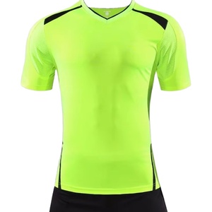 Conjunto de Uniforme de Fútbol - Manga Corta 100% Algodón de Secado Rápido Personalizable - Product Image 1