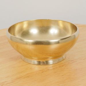 ชามเสิร์ฟทองเหลืองแบบดั้งเดิม งานฝีมือโลหะ สำหรับโรงแรม ร้านอาหาร และงานสังสรรค์ในครอบครัว - Product Image 4