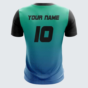 ชุดฟุตบอลสั่งทำยอดนิยม พิมพ์ลายแบบซับลิเมชั่น เสื้อแข่งแขนสั้น แห้งเร็ว ระบายอากาศได้ดี ผลิตจากโพลีเอสเตอร์ ชุดทีมสโมสร - Product Image 5