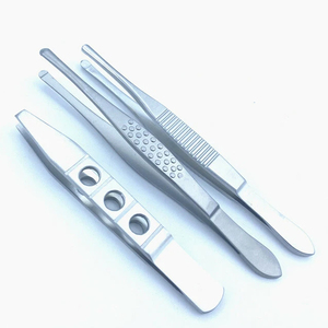 Ophthalmic Stainless Steel Cilia Tweezers Forceps Eyelash Eye Surgical Instrument Precision Microsurgery Forceps German Quality - Product Image 1