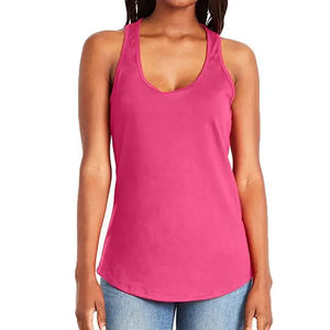 Camiseta sin mangas para mujer 2026, de algodón acanalado transpirable, top corto, talla de EE. UU., para OEM, ODM, logotipo personalizado - Product Image 3