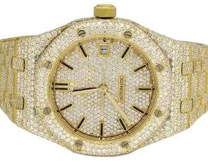 Reloj de Lujo BOJ A.P.3 para Hombre, Esfera Dorada, Movimiento Automático, Caja de Acero Estándar, Cristal de Moissanita, Precio Bajo - Product Image 2