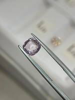 Naturbelassener Rosa Saphir ohne Hitzebehandlung, 2,13 Karat, Kissenform, loser, facettierter Edelstein, Zehra Gems, Ceylon, für Schmuckherstellung