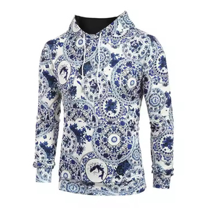 Sudaderas con Capucha Sublimadas para Hombre, Estilo Pakistaní, 100% Algodón, Diseño Personalizado, Ropa Urbana, Nueva Moda, Alta Calidad, Logotipo Personalizado - Product Image 2