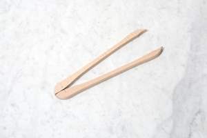 Accessoires de cuisine, mini pinces à pain en bois d'acacia antidérapantes, pinces à nourriture, pinces de service, pinces de cuisine en bois - Product Image 6