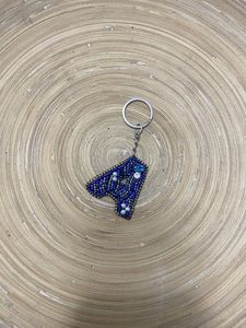 Cute Embroidery Beaded <b>Keychain</b> Handmade Classic Eco-Friendly Floral Charm for Keys Bags and Gifts - Product Image 6