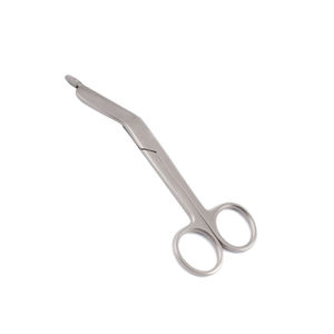 Ciseaux médicaux réutilisables en acier inoxydable, ciseaux à pansements, ciseaux à pansements de traumatisme à bout arrondi, premiers secours, hôpital, clinique - Product Image 1