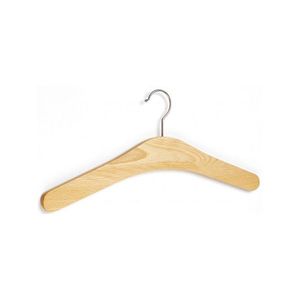 Percha de madera duradera hecha de madera maciza para uso a largo plazo en hogares, hoteles y tiendas minoristas. - Product Image 6
