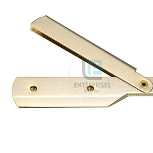 Maquinillas de Afeitar Rectas de Acero Inoxidable de la Mejor Calidad, con Mango de Madera, Reutilizables, Duraderas, Diseño Personalizable - Product Image 6