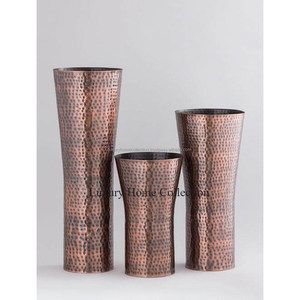 El mejor florero de exhibición con diseño único de Color dorado, maceta y soporte para flores artificiales u originales hechas a mano, mesa decorativa - Product Image 6