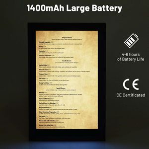 Copertina per Menu Illuminata a LED 8.5x14 Pollici, Insegna Retroilluminata a Pagina Singola - Product Image 5