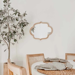 Handmade Eco-Friendly Natural Rattan Framed Wall <b>Mirror</b> Decorative Boho Vanity Woven <b>Hanging</b> <b>Mirror</b> Rustic Farmhouse Home Decor - Product Image 4