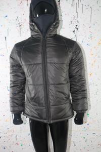 Chaqueta acolchada tipo balaclava para hombre, personalizada con hilos más finos, cortavientos, tallaje americano. - Product Image 5