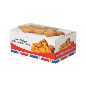 Cajas de Papel Personalizadas de Grado Alimenticio para Comida para Llevar, Empaque para Hot Dogs y Pollo Frito - Laminado Mate con Forro de Esponja - Product Image 5