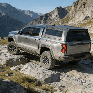 Capote de camping haut de gamme étanche et sécurisée pour pick-up <span class=keywords><strong>Ford</strong></span> <span class=keywords><strong>Ranger</strong></span> & CHEVY COLORADO (modèle haute et tente latérale) - Product Image 2