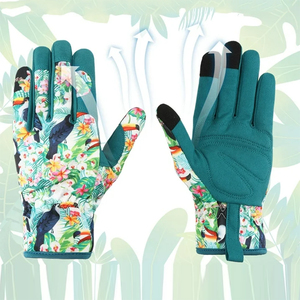 Gant de jardinage en cuir de vachette pleine fleur de haute qualité, résistant à la chaleur et aux étincelles, protection individuelle, usage intensif - Product Image 5