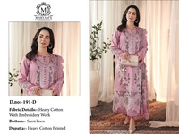 Conjunto de Salwar Kameez Elegante para Mujer, Estilo Boutique Indio, con Dupatta de Algodón Pesado y Vestido Sami Lawn para Bodas y Fiestas