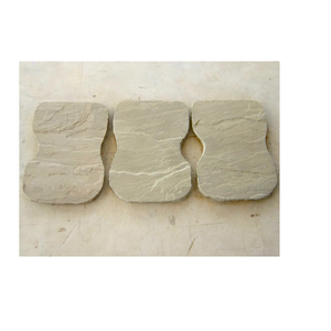 Dalles et carreaux en pierre naturelle de grès vert Raj, durables, pour l'architecture de style patrimonial - Product Image 2