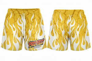 Shorts de sport amples et confortables pour l'été, séchage rapide, décontractés, pour la gym, l'entraînement, la course, la plage, avec logo personnalisé, 100% coton - Product Image 5