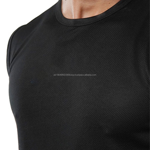 Premium Muscle <b>Men</b> <b>Black</b> Sleeveless Gym Tank Performance Fit Moisture Wicking Lightweight Top Perfect for Training & Summer Use - Product Image 6