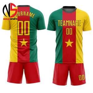 เสื้อฟุตบอลยอดนิยม ชุดฟุตบอล เสื้อฟุตบอลแบบเซ็ต ผ้าโพลีเอสเตอร์คุณภาพสูง ผลิตโดย NURAK ในปี 2026 - Product Image 1