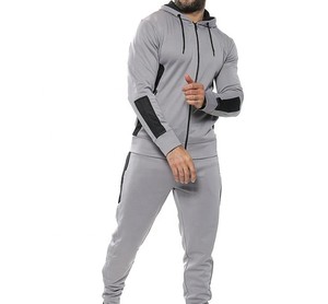 Conjunto Deportivo de Dos Piezas para Hombre RAPID SPORTS, Informal, de Invierno, con Sudadera con Capucha y Pantalones Deportivos, 100% Algodón, Venta al Por Mayor - Product Image 4