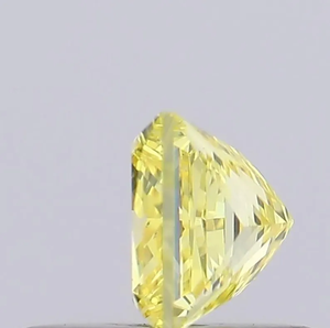 Diamante Amarillo de Corte Princesa, Cultivado en Laboratorio, Piedra Suelta Cuadrada para Anillo de Compromiso o Joyería Fina - Product Image 3