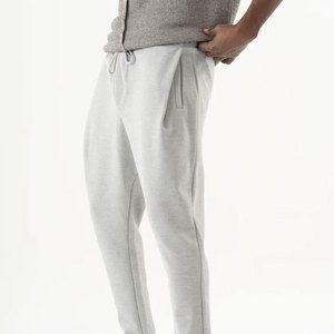 Joggers pour hommes en toile, personnalisés, unis, de haute qualité, OEM, légers, décontractés, mode, amples, grandes tailles, vente en gros, design automne, chauds - Product Image 2