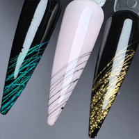 XGM NAILS No Wipe Universal Spider Gel Nail Art peut mélanger avec de la couleur et des paillettes Chrome Spider Gel