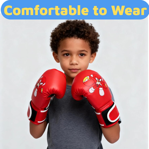 Gants de boxe en cuir véritable personnalisés OEM, parfaits pour l'entraînement et de la meilleure qualité, en cuir de vachette. - Product Image 2