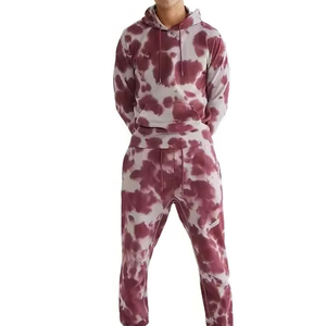 Service OEM, Vente Chaude, Survêtements Tie-Dye pour Hommes, Prix de Gros, Survêtement Tie-Dye Personnalisé avec Logo pour Hommes à Vendre - Product Image 1