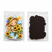 Fabricant d'aimants de réfrigérateur en acrylique personnalisés, cadeaux promotionnels mignons et amusants avec logos et formes personnalisés