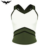 Tenue de cheerleading Bigetron pour événements sportifs d'équipe, respirante, imprimée par sublimation, haute performance, haute qualité