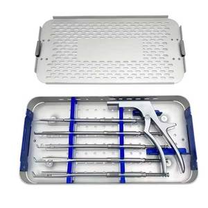 Ensemble de rongeurs rotatifs Kerrison pour chirurgie interlaminaire, instruments chirurgicaux orthopédiques de qualité hospitalière - Product Image 1