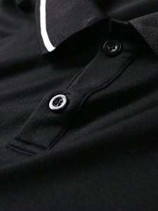 Conception personnalisée, toile solide pour chemises homme, quantité en gros, séchage rapide, nouvelles arrivées, polos - Product Image 4