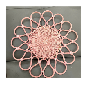 Set de table en rotin tressé écologique, en fibres naturelles, pour la maison et les restaurants - Product Image 4