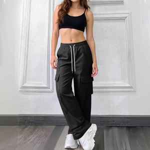 Pantalon de randonnée pour femme personnalisé, taille haute, léger, imperméable, respirant, pantalon cargo, pantalon décontracté d'extérieur avec poches - Product Image 1