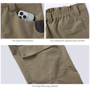 Pantalones de Caza de Invierno de Cintura Alta, Impermeables, Resistentes al Viento y Transpirables, de Alta Calidad, Nueva Llegada, Estampado Personalizado - Product Image 5