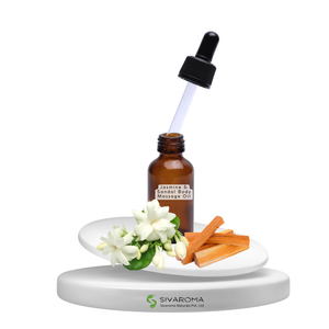 Premium Jasmine Sandalwood Body <b>Massage</b> Oil Bulk Supplier OEM Private Label Manufacturer, High-Quality Spa Salon Professional - Product Image 1