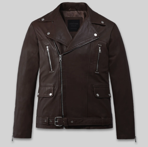 Veste en cuir pour homme, coupe-vent, veste en cuir pour homme et femme, styles personnalisés, Charlotte Burnt, plusieurs couleurs, veste en cuir 2006 - Product Image 2