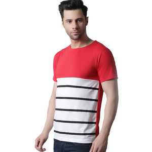 Nouveaux T-shirts personnalisés en gros pour hommes, couleur unie, vêtements décontractés d'extérieur, polyester/coton, respirants, écologiques, séchage rapide, manches courtes - Product Image 1