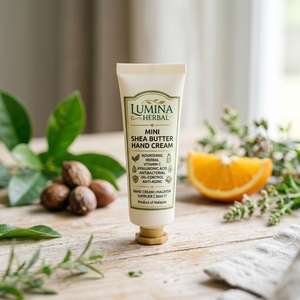 Shea Butter Mini Hand Cream Malaysia Supplier Nourishing Herbal Vitamin <b>C</b> Hyaluronic Acid Antibacterial Oil-Control Moisturizing - Product Image 2