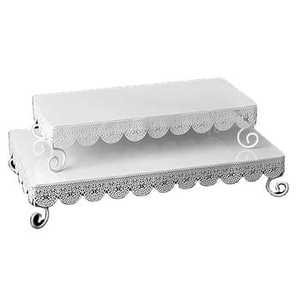 Stylish Gold Metal Pedestal Fruit Bowl Leaf Edge Decorative Centerpiece Serving Tray Display <b>Stand</b> for Dining Table Decor - Product Image 5