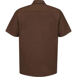Custom Men's Short Sleeve Enhanced Visibility Work <b>Shirt</b> 100% Cotton Breathable <b>Flame</b> Retardant Workwear with EN Certificate - Product Image 4